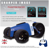 Sharper Image RC Phantom Racer Trike 6000156 - Colorland Toys